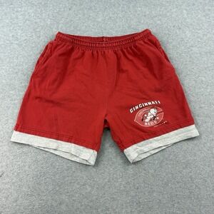 Cincinnati Reds Vintage MLB Baseball Athletic Shorts 90s L Sweat Cottton Pull On